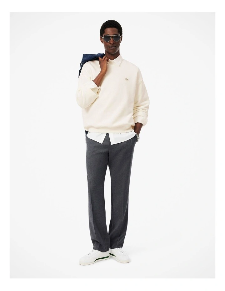 Croc Signature Loose Fit Sweat Flour image 1