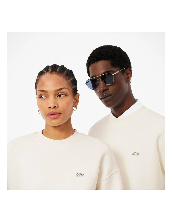 Croc Signature Loose Fit Sweat Flour image 3
