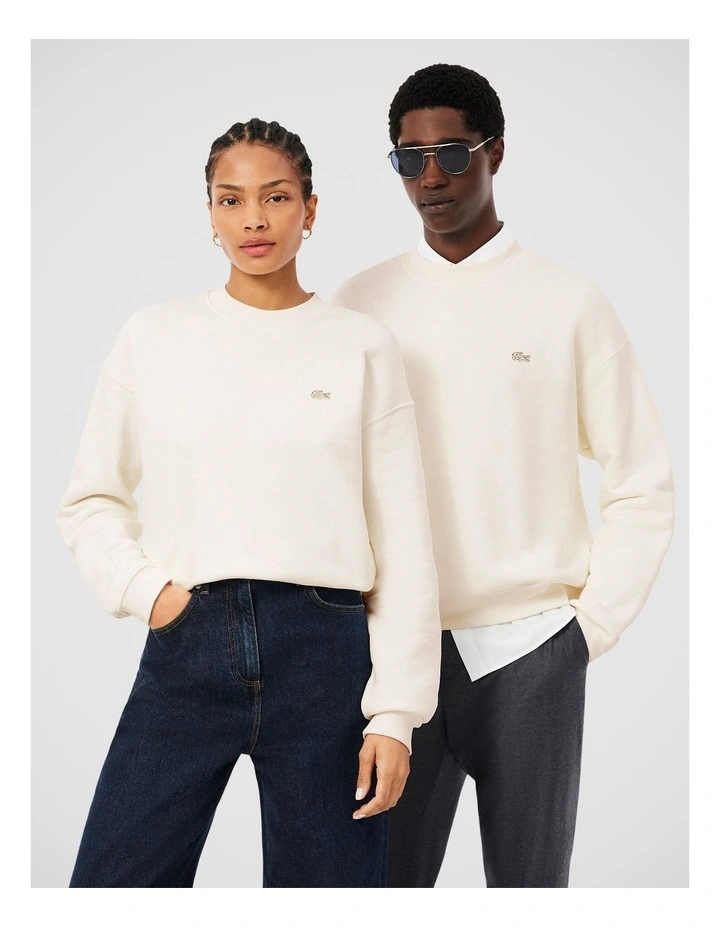Croc Signature Loose Fit Sweat Flour image 4