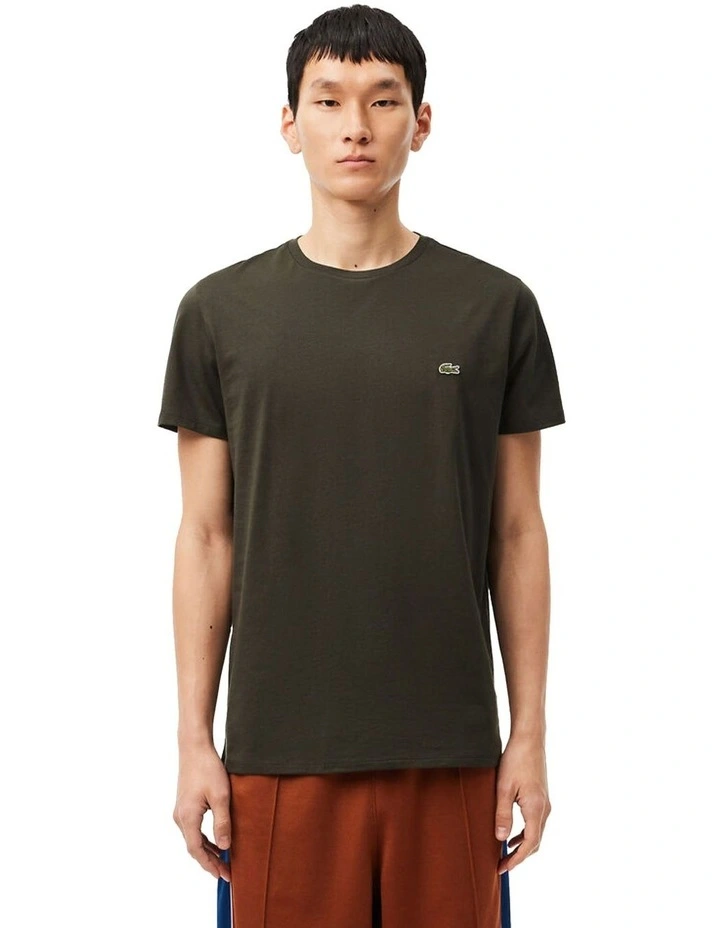 Classic Crew Neck Pima Tee in Sapwood image 1