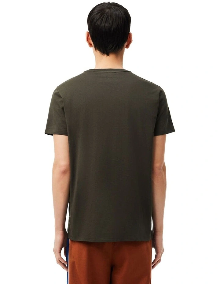 Classic Crew Neck Pima Tee in Sapwood image 2