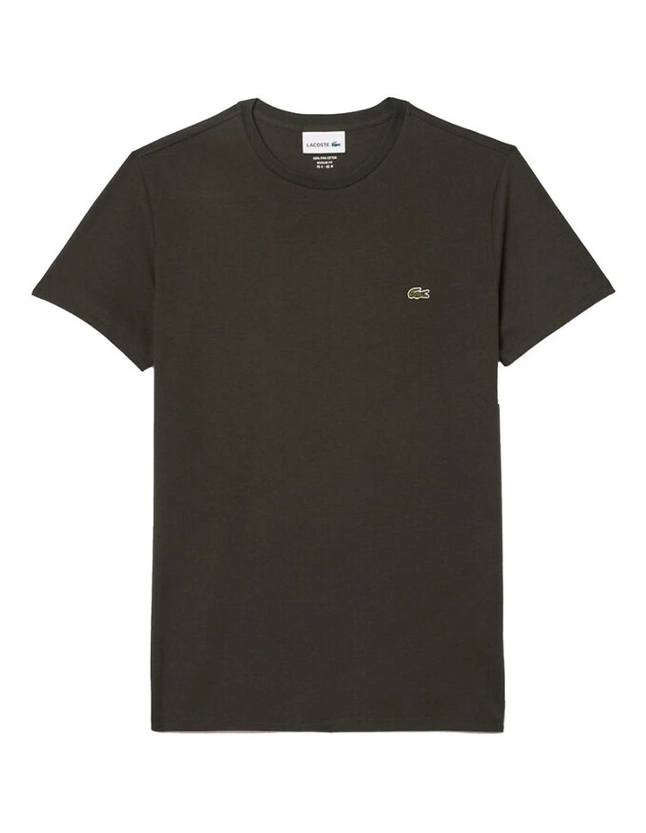 Classic Crew Neck Pima Tee in Sapwood image 5