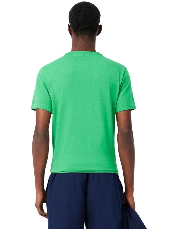 Performance Logo T-shirt in Calathea image 7