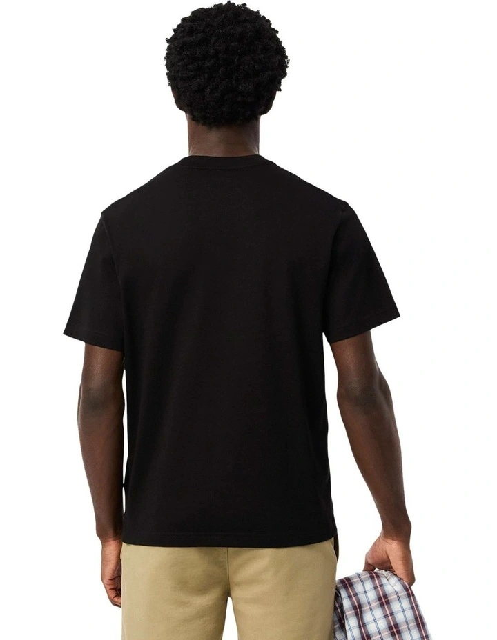 Essential Classic Fit T-shirt in Black image 2