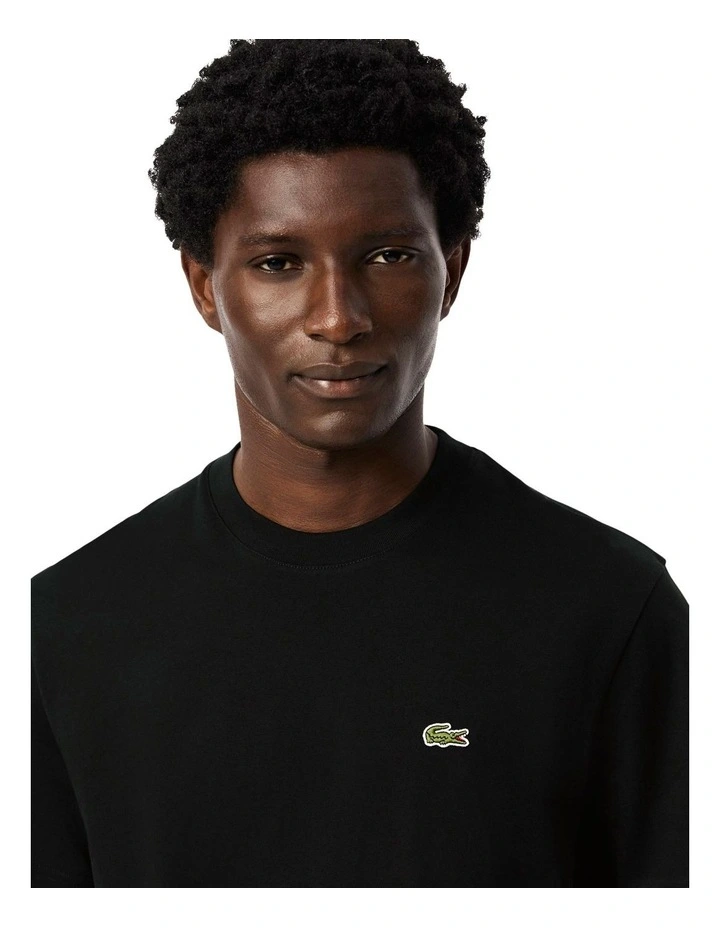 Essential Classic Fit T-shirt in Black image 3
