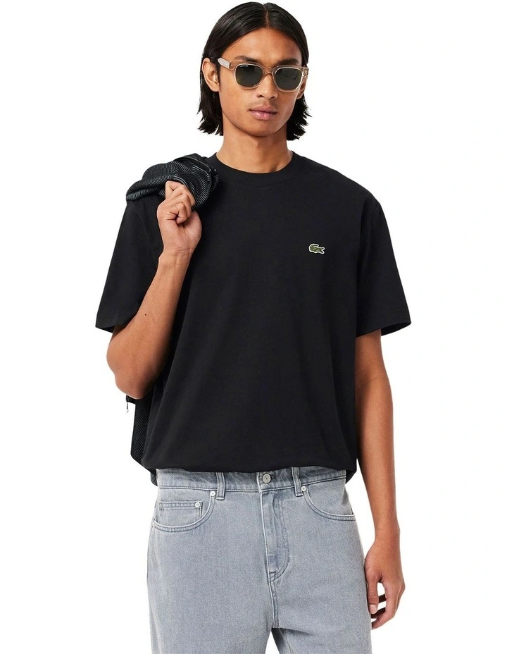 Essential Classic Fit T-shirt in Black image 4