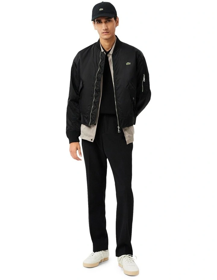 Soft Branding Classc Fit Pique Polo Shirt in Black image 4