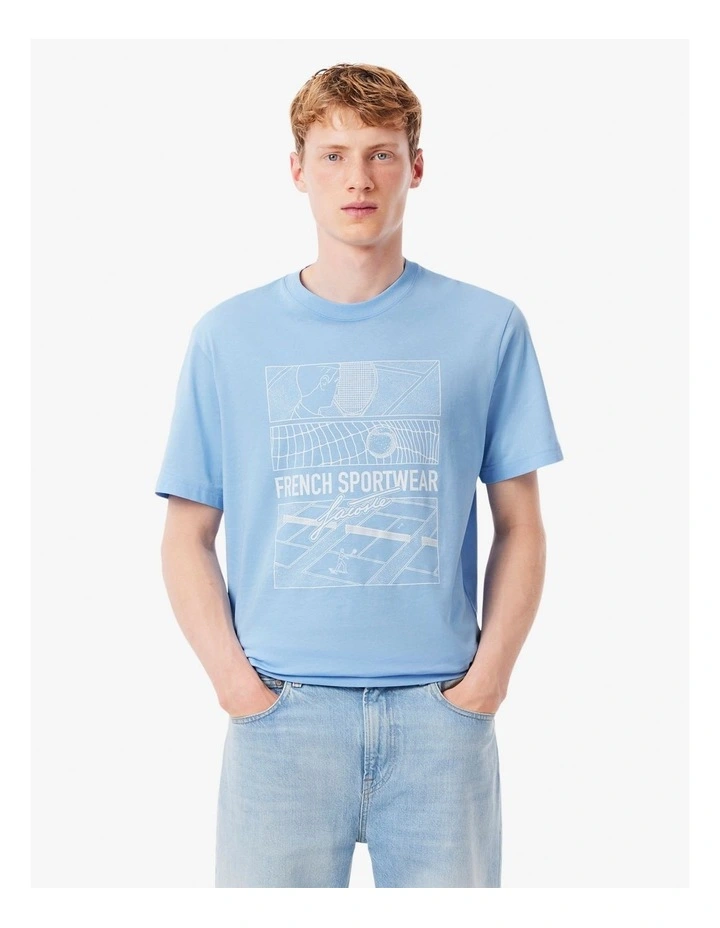 French Sportswear T Shirt in Overview image 1
