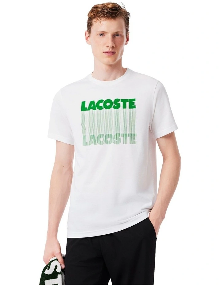 Core Performance Logo T-shirt in White image 1