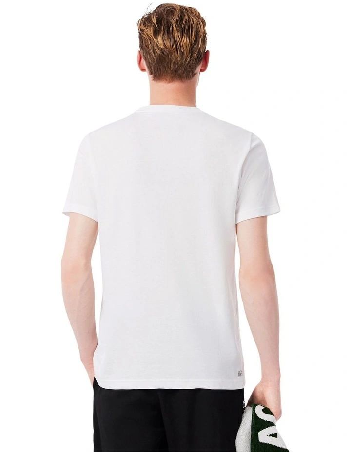 Core Performance Logo T-shirt in White image 2