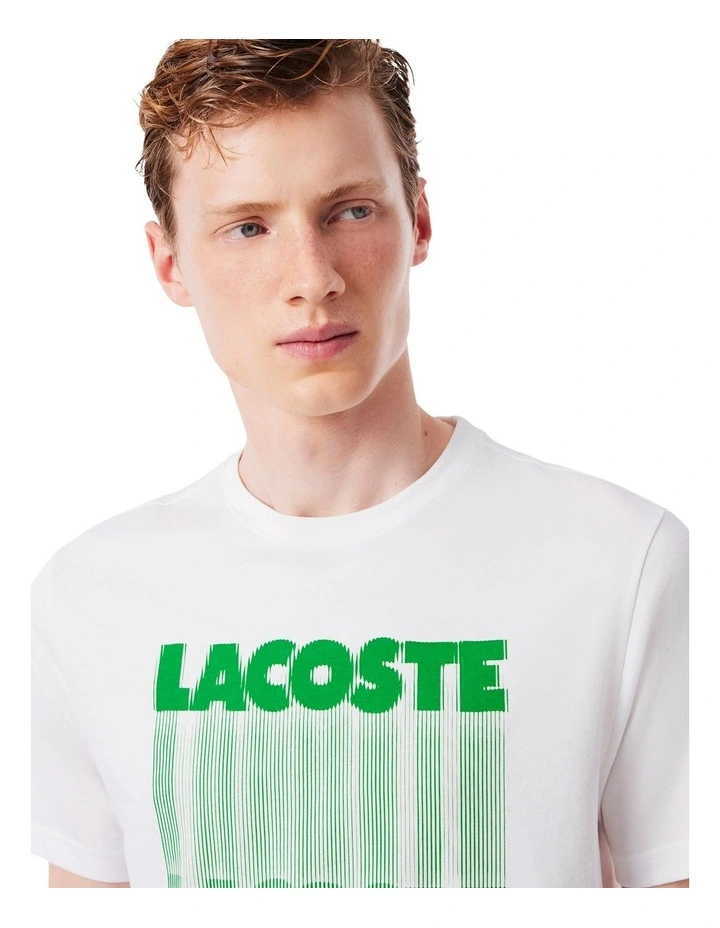 Core Performance Logo T-shirt in White image 3
