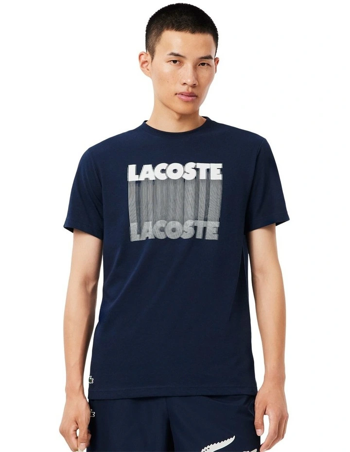 Core Performance Logo T-shirt in Navy Blue image 1