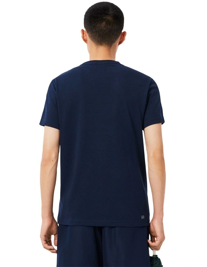 Core Performance Logo T-shirt in Navy Blue image 2