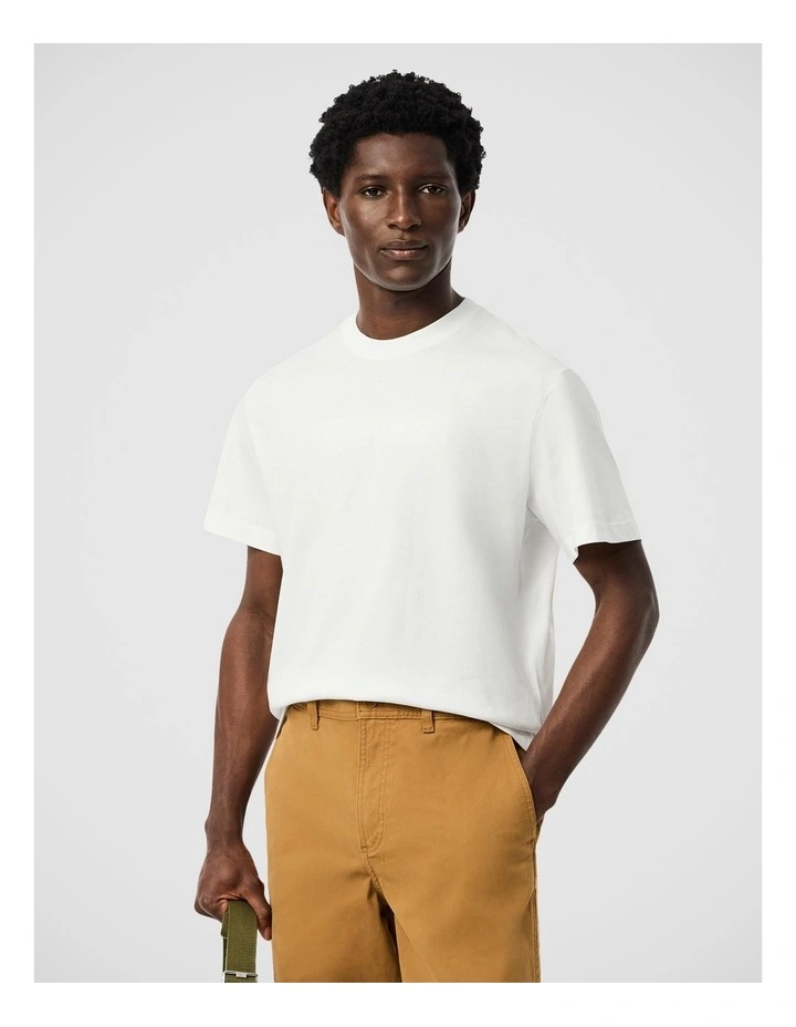 Core Orignals Lacoste Heritage T/Shirt White image 1
