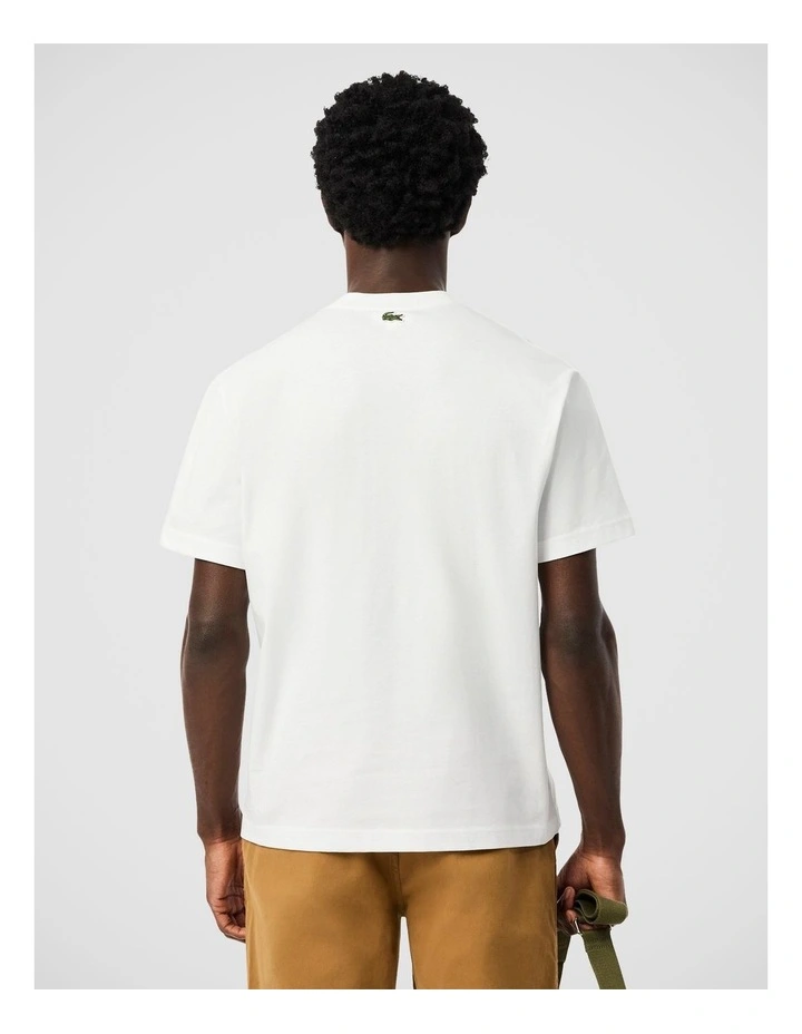 Core Orignals Lacoste Heritage T/Shirt White image 2
