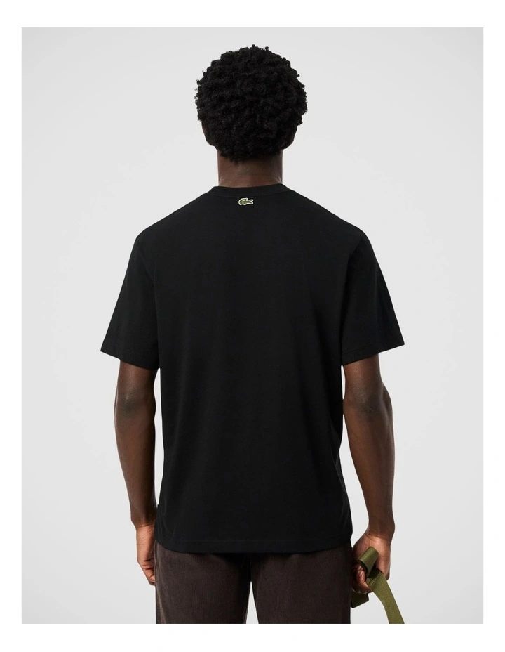 Core Orignals Lacoste Heritage T/Shirt Black image 2