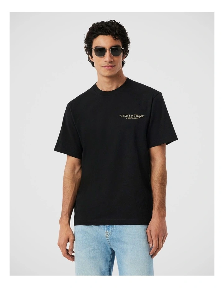 Core Originals Medium Jersey T-Shirt Black image 1