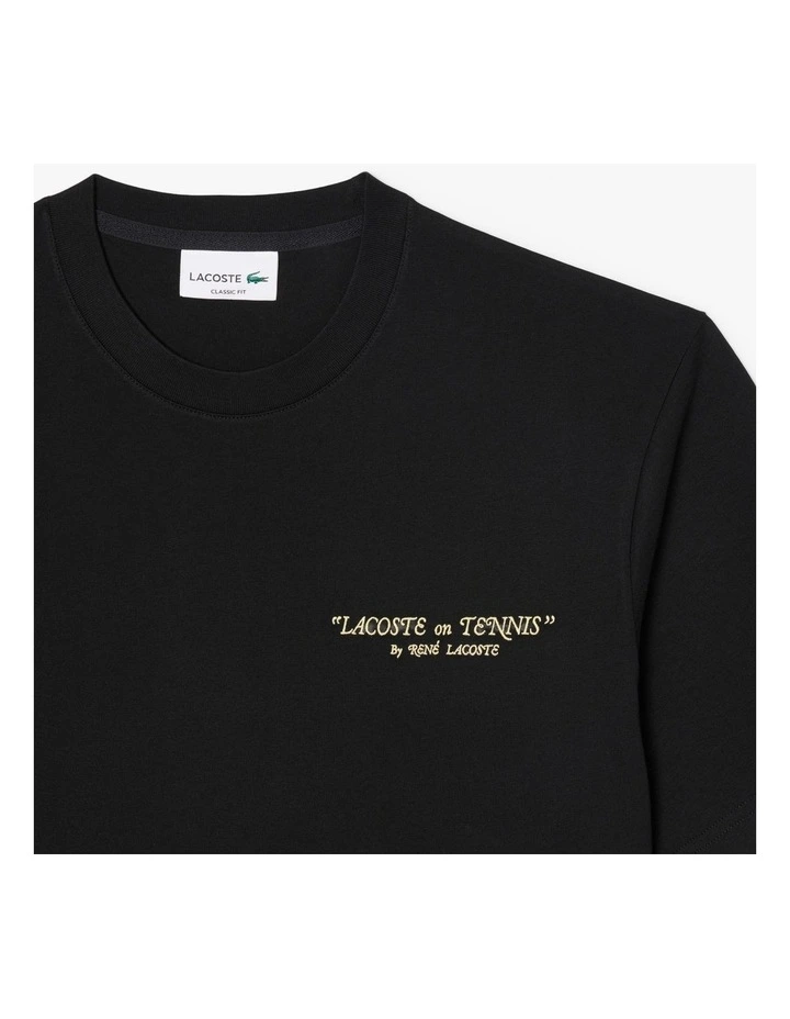 Core Originals Medium Jersey T-Shirt Black image 5