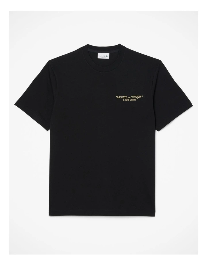 Core Originals Medium Jersey T-Shirt Black image 7
