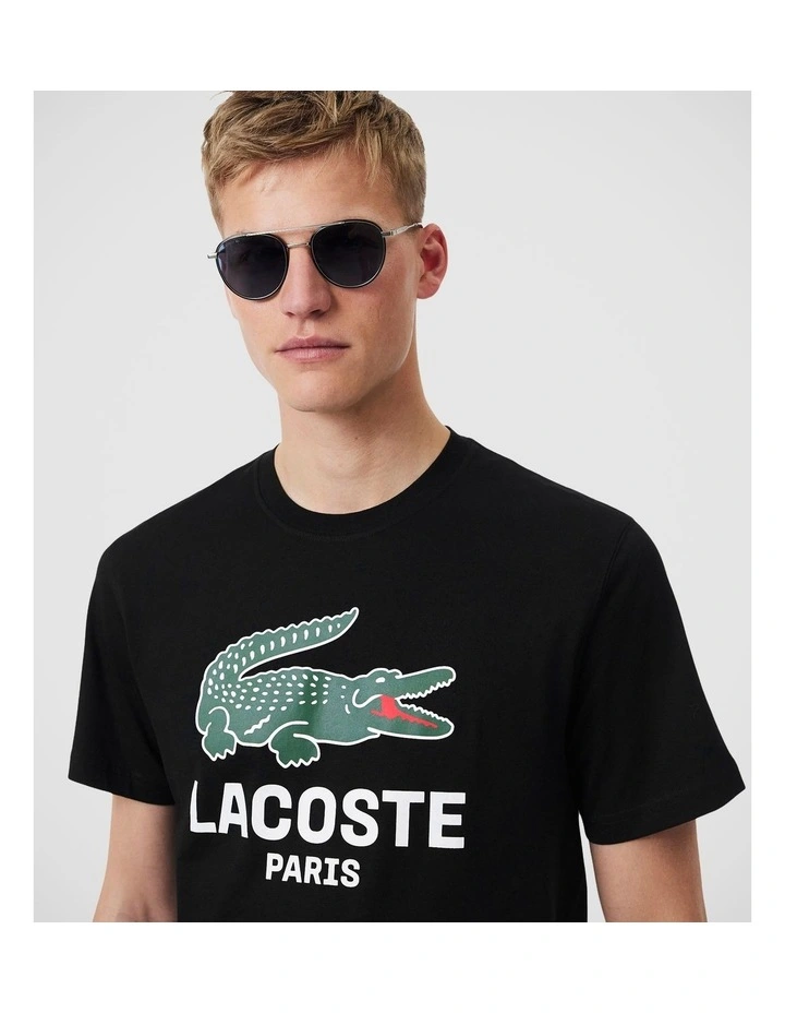 Core Originals Medium Jersey T-Shirt Black image 3