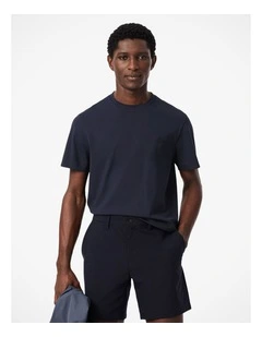 City Commuter Pack Interlock T-Shirt  Navy Blue