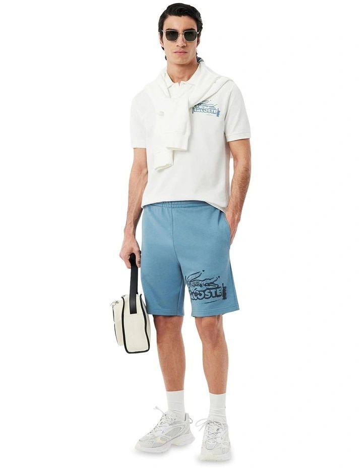 Summer Fleece Shorts in Limestone/Falcon image 1