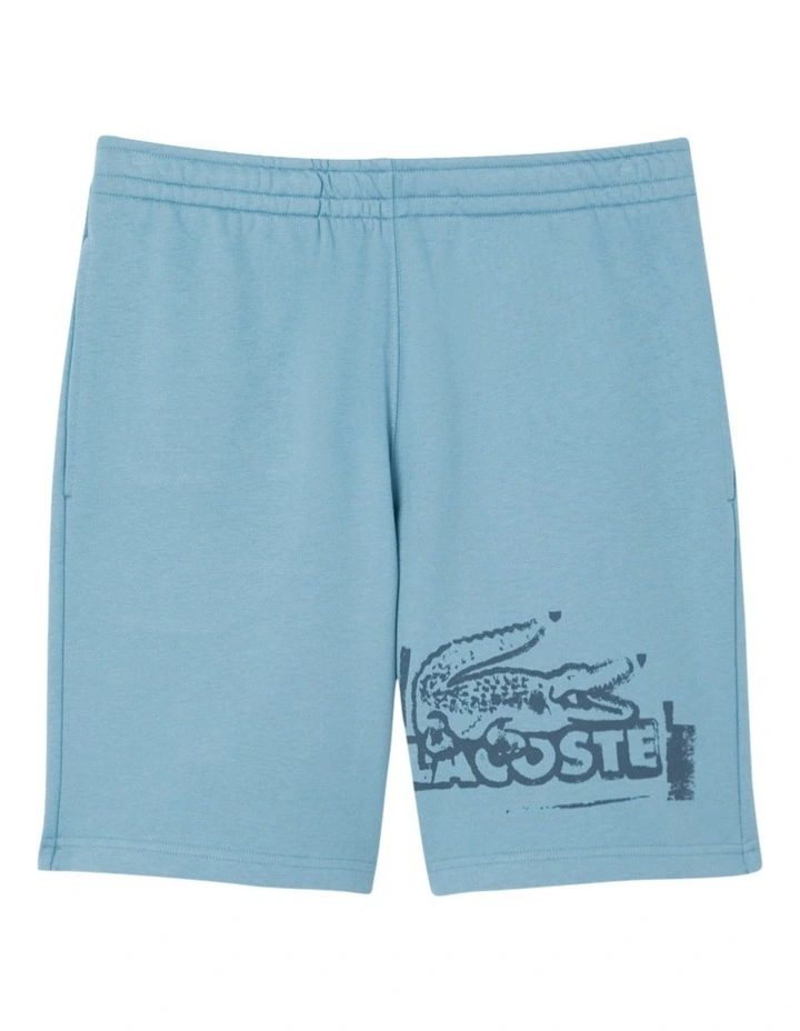 Summer Fleece Shorts in Limestone/Falcon image 5