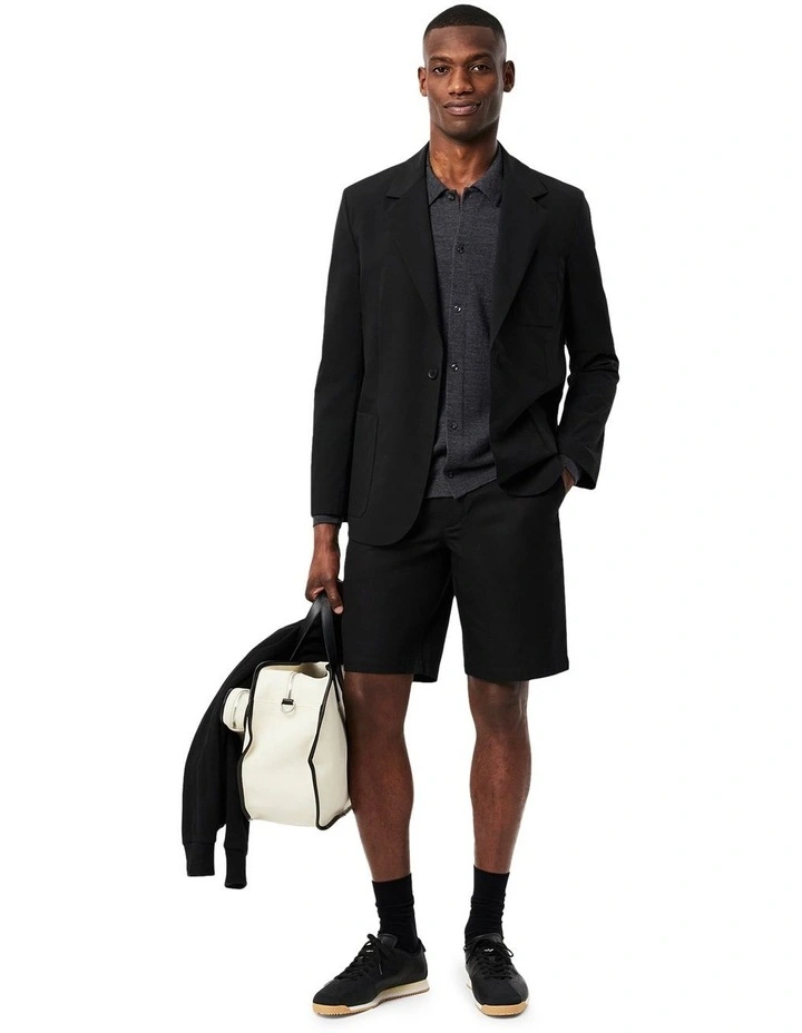 Bermuda Short in Black image 1