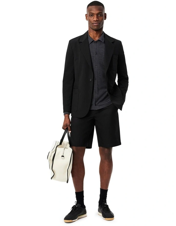 Bermuda Short in Black image 3