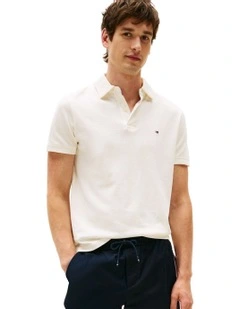 New Structure Polo Shirt in Cream