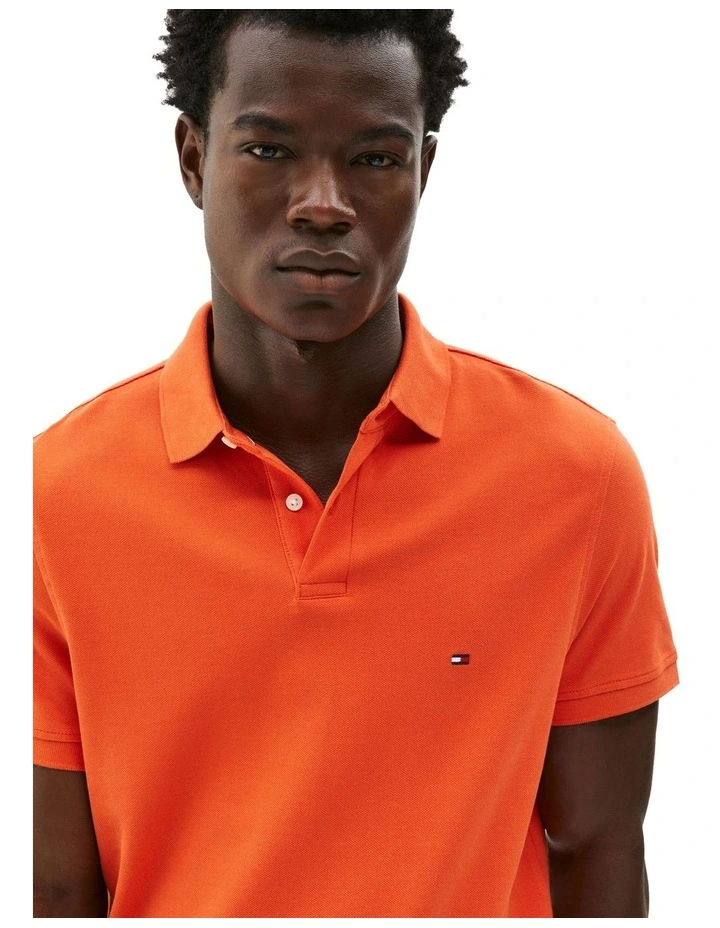 1985 Regular Fit Polo in Orange image 3