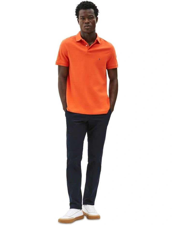 1985 Regular Fit Polo in Orange image 4