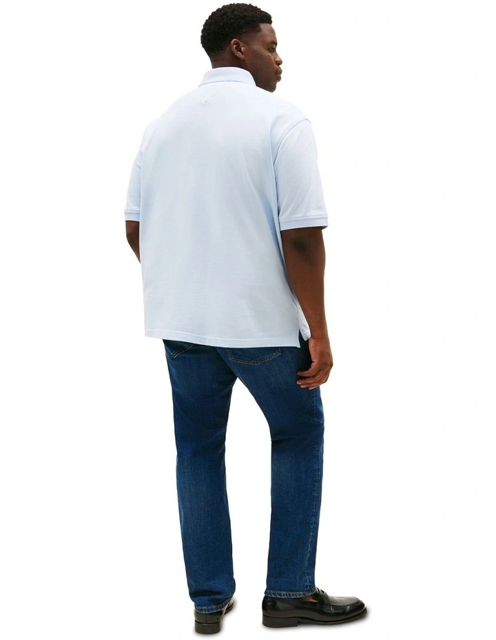 Big & Tall 1985 Collection Regular Fit Polo Shirt in Blue image 2