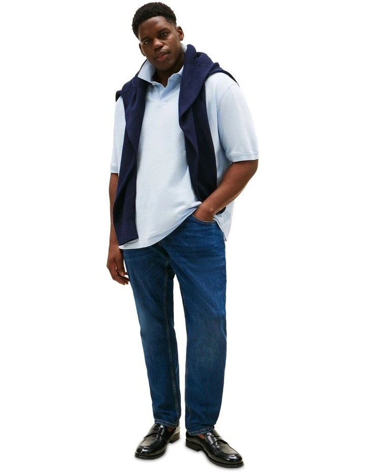 Big & Tall 1985 Collection Regular Fit Polo Shirt in Blue image 4