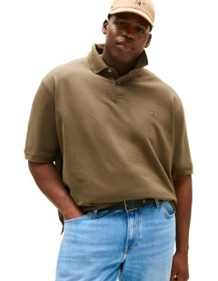 Plus 1985 Collection Regular Fit Polo Shirt in Green