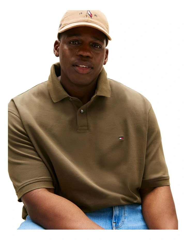 Plus 1985 Collection Regular Fit Polo Shirt in Green image 3