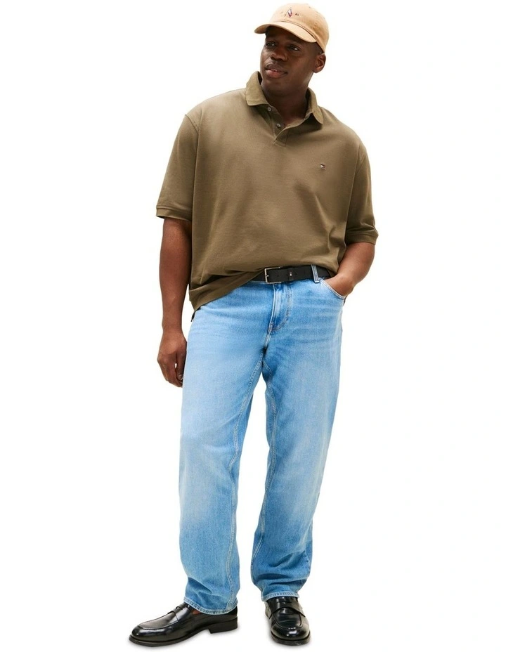 Plus 1985 Collection Regular Fit Polo Shirt in Green image 4