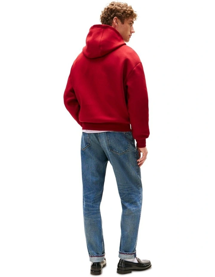 U.S. Sail GP Team Interlock Knit Hoody in Red image 2