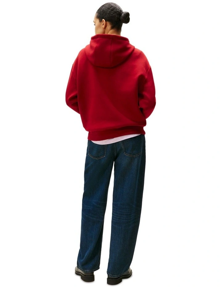 U.S. Sail GP Team Interlock Knit Hoody in Red image 6