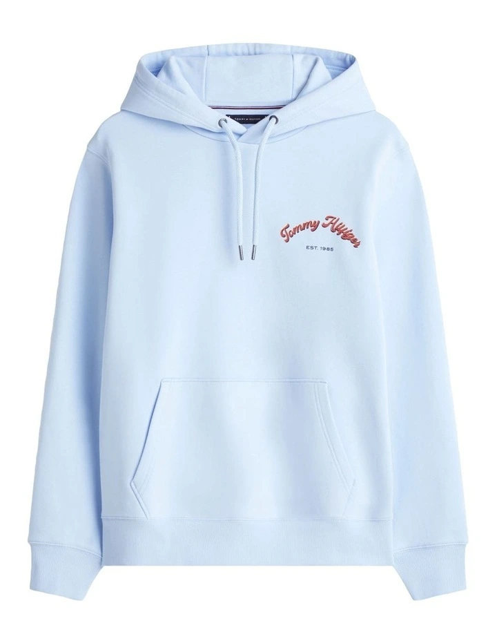 Graphic Hoodie in Blue image 5