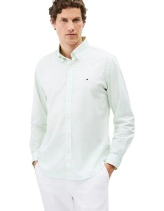 Oxford Solid Shirt in Green
