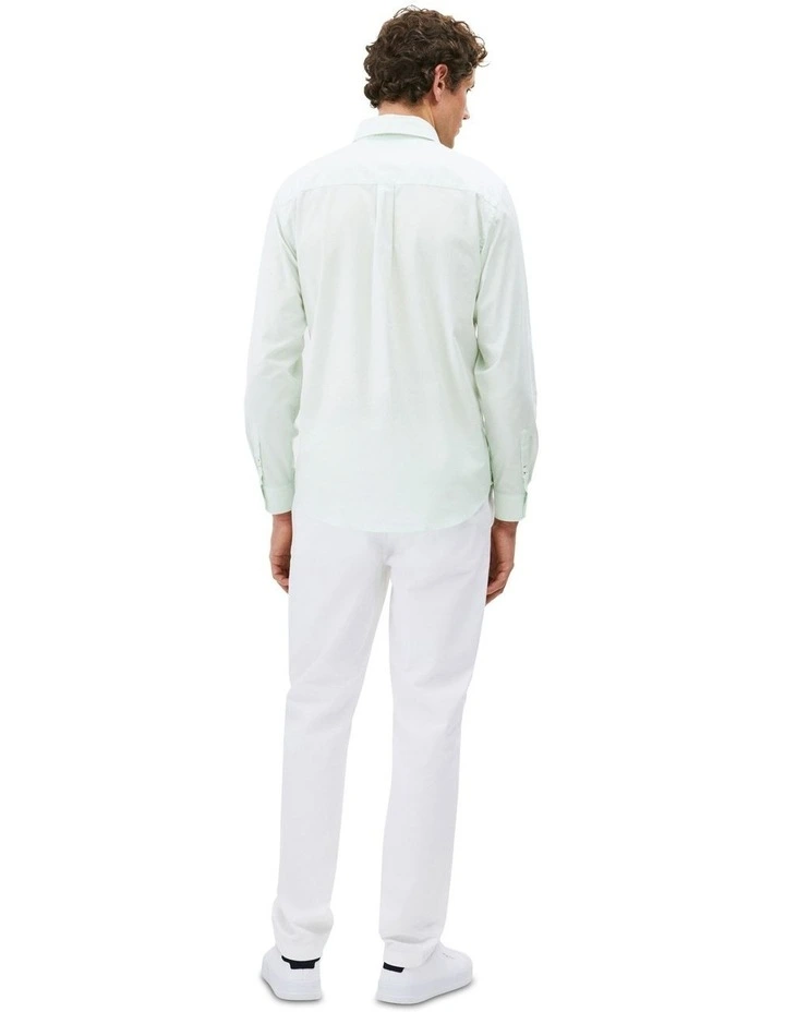 Oxford Solid Shirt in Green image 2