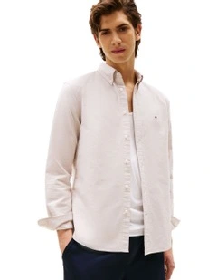 Heritage Regular Fit Oxford Shirt in Green