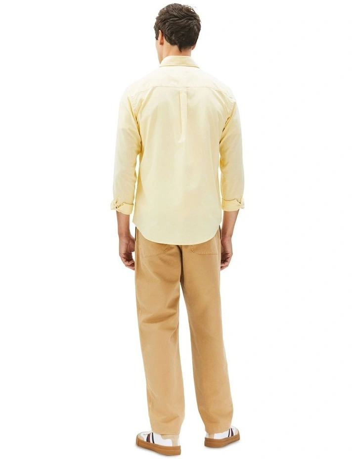 Oxford Solid Shirt in Yellow image 2