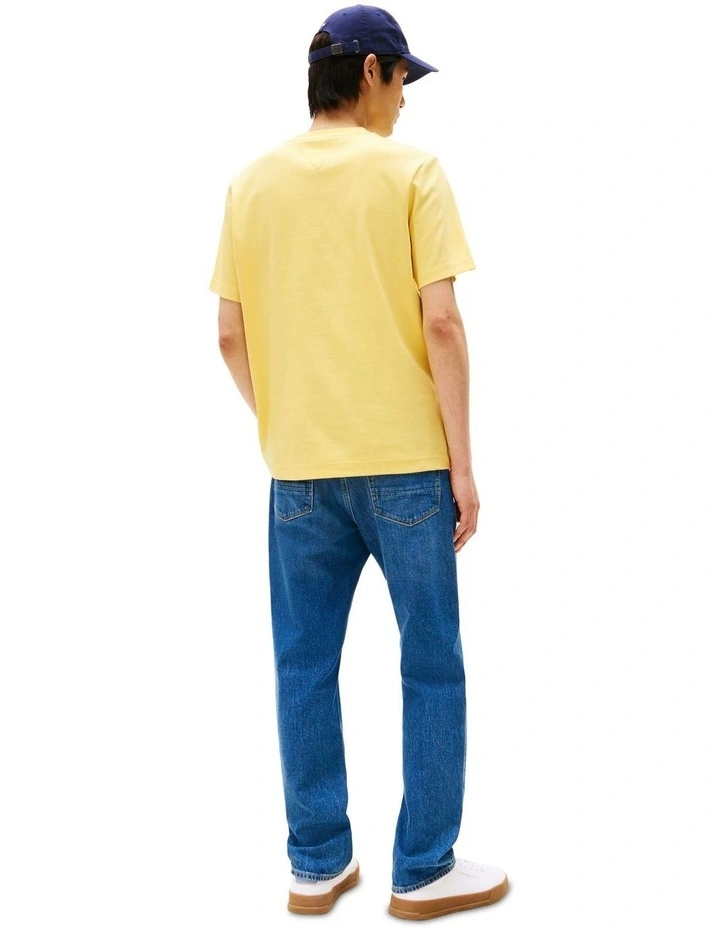 Seasonal Flag Logo Tee in Yellow image 2