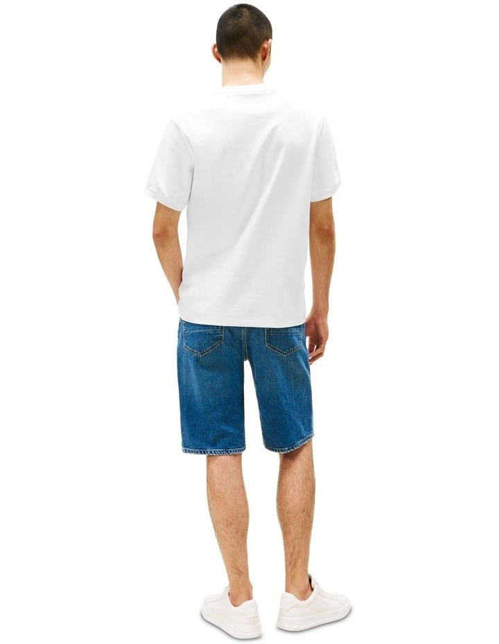 Seasonal Flag Logo Tee in White image 2