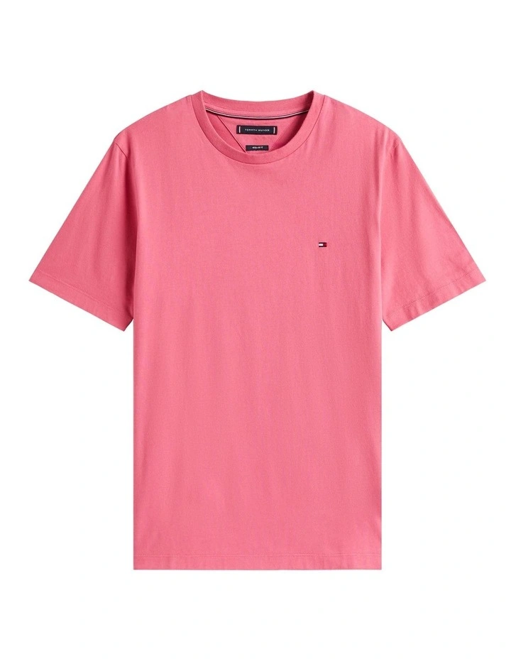 Crew Neck T-shirt in Pink image 5
