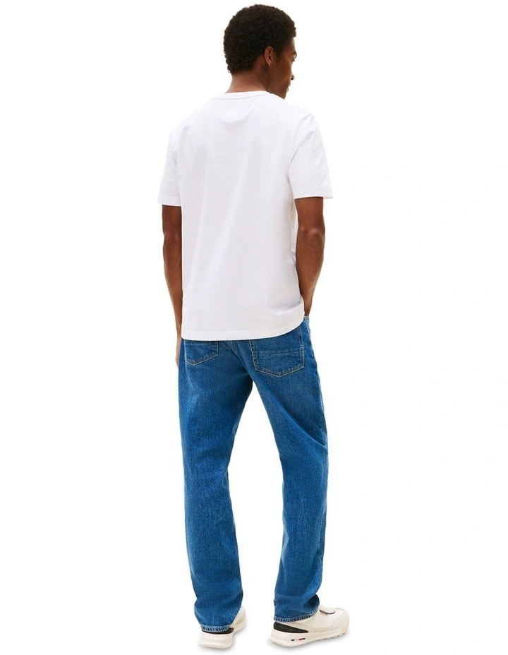 Hilfiger Flock Tee in White image 2