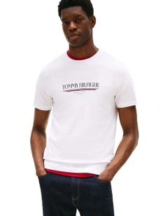 Logo Crew Neck T-shirt in White