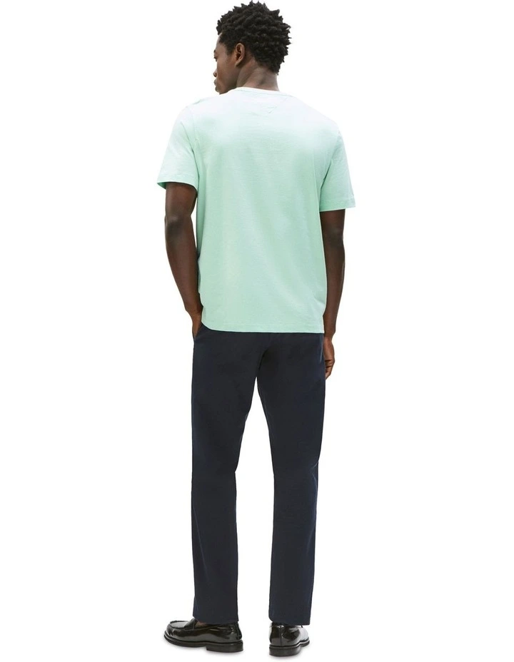 Crew Neck T-shirt in Green image 2